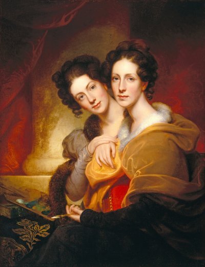 Die Schwestern (Eleanor und Rosalba Peale) von Rembrandt Peale